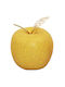Decorative Ceramic Apple Yellow 7x8.5x9cm Dorosimo 18908