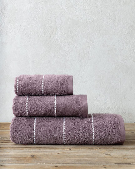 Kocoon Bath Towel Set 3 pcs Pink