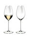 Riedel Set Weißweingläser aus Glas Weiß 2 Stück
