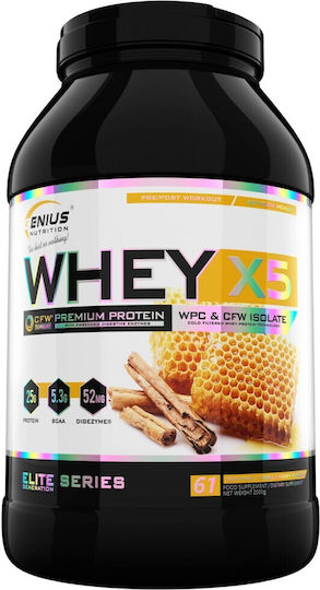 Whey-x5 с Вкус Мед и Ванилия 2kg