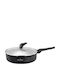 Swiss Haus Aluminum Pan with Lid and Non-Stick Coating 28cm