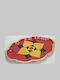 Eurolamp Decorative Ceramic Heart Platter Multicolour 30.5x21.5cm