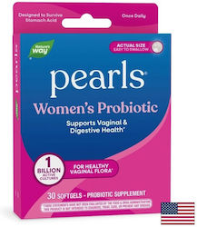 Nature's Way Pearls Хранителна Добавка с Пробиотици 30 Меки Капсули Nature's Way Pearls Хранителна Добавка с Пробиотици 30 Меки Капсули