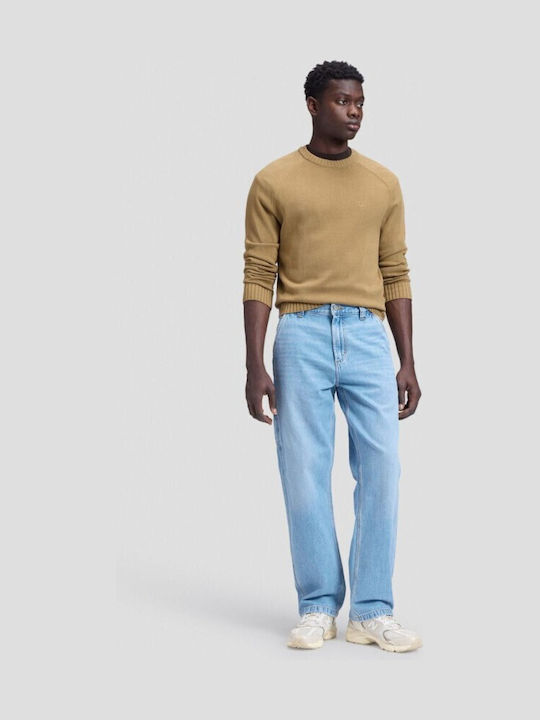 Lee Ανδρικό Παντελόνι Τζιν Loose Fit Irony Blue
