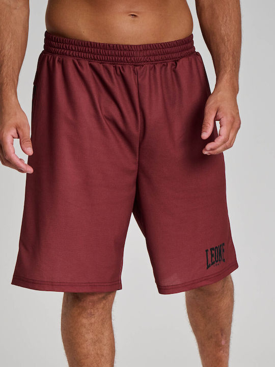 Leone 1947 Sportliche Herren-Shorts Brick Red