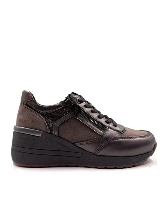 Stonefly Dxx Mina Women's Anatomic Brown Sneakers