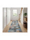 vidaXL Blue Runner Rug 50x300 cm