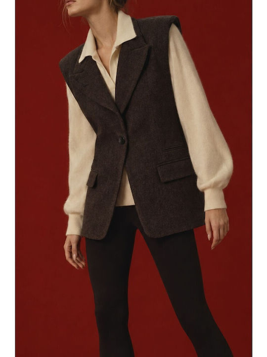 Lumina Damenblazer Marrone