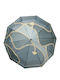 Windproof Automatic Compact Green Rain Umbrella