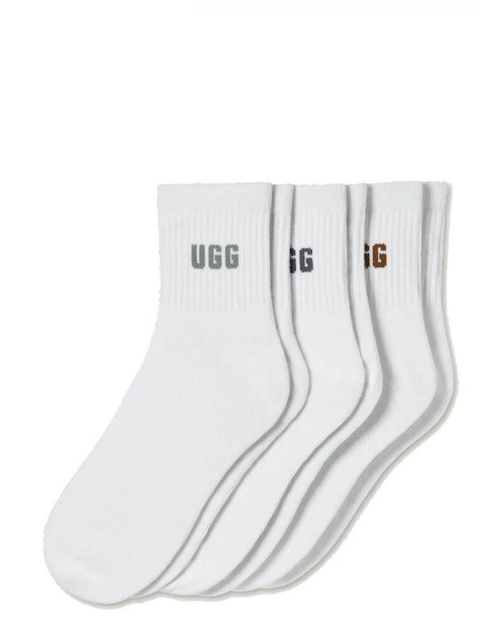 UGG Șosete Albe 3Pack