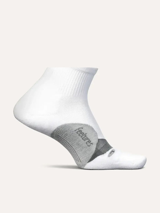 Feetures Elite Light Cushion Sportsocken Weiß 1 Paar