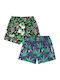 Herren-Boxershorts Weedy Black 2er-Pack