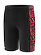 Aquaspeed Kinder-Badehose Jammer Schwarz/Rot
