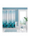 Tropik Home Κουρτίνα Μπάνιου Υφασμάτινη 180x200cm