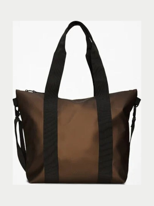 Rains Comet Tote-Tasche Aus Stoff Für Damen Braun