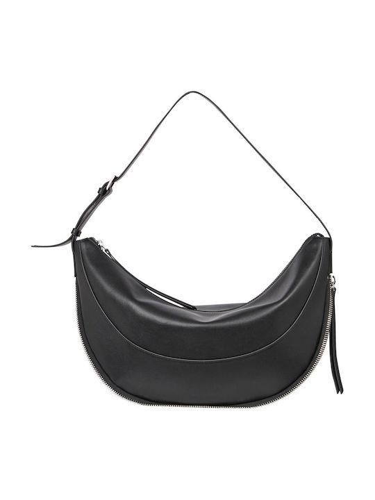 Ganalli Leather Women’s Shoulder / Handbag Black