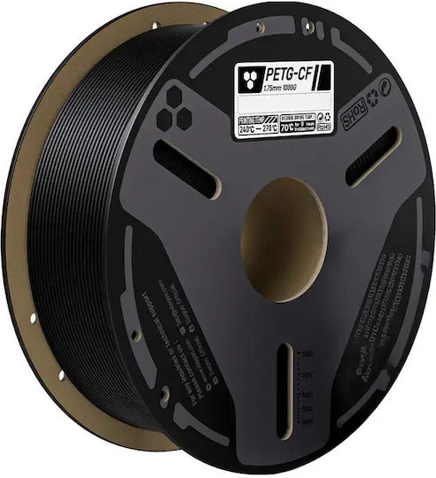 Elegoo PETG-CF Филамент за 3D Принтер Черен 0.5 kg