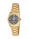 Women's 31mm Battery-Powered Watch with Gold Metal Bracelet