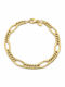 Daskalakis Damenarmband Kette aus 14-Karat-Gold mit Zirkonia