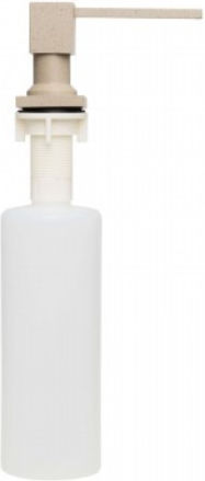 Square Head Built-in Kitchen Dispenser Plastic Beige 400ml