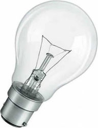Incandescent Lamp 60W 125V/130V B22