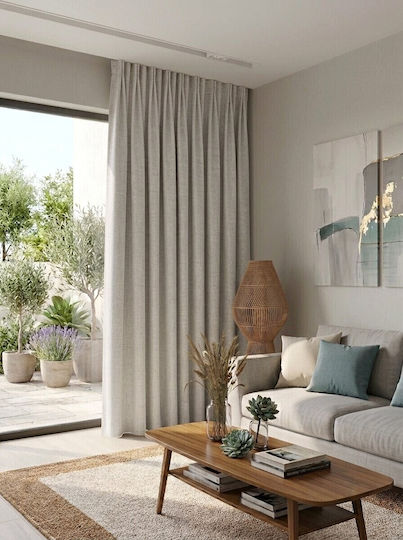 Kraft World Завеса с перделък Мока 270x270 см.
