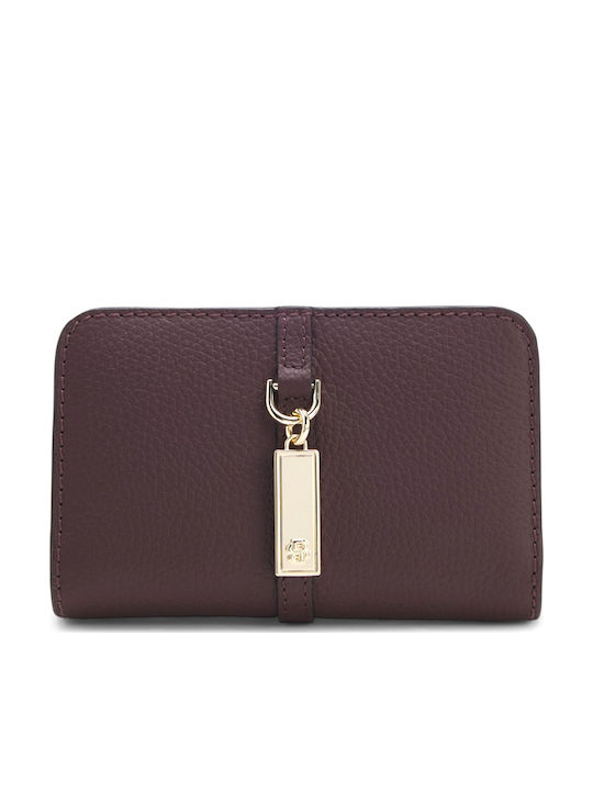 Boss Ameline Small Leather Women's Wallet Burgundy