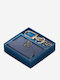 Hann Leather Women's Card Holder Navy Blue