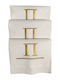 Nakas Concept Hand Towel 35x55 cm White 3 Pieces