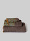 White Fabric Кърпа за ръце Sunday 30x50 см Кафява с тегло 600 г/м²