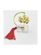 Giannopoulos Tabletop New Year's Lucky Charm Little Tree Made of Metal 2027 5x5cm