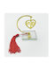 Giannopoulos Tabletop New Year's Charm Little Tree Made of Metal 2027 5x5cm