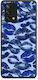 Smartfits Blue Lipstick Kisses Oppo A74 4G Case