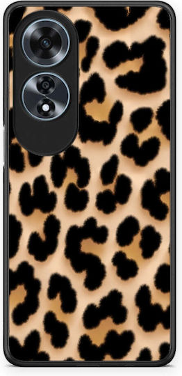Smartfits Leopard Print Tan Large Oppo A60 4g Θήκη