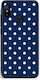 Smartfits White Small Polka Dots On Navy Xiaomi Mi A2 Lite Θήκη