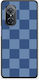 Smartfits Denim Blue Checkerboard Huawei Nova 9 Se Θήκη