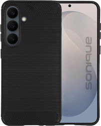 Husă din Silicon Sonique Carbon Brushed Samsung Galaxy S26 FE Neagră Husă din Silicon Sonique Carbon Brushed Samsung Galaxy S26 FE Neagră