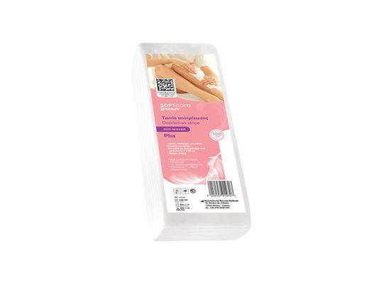 Ταινίες Αποτρίχωσης Soft Care Plus Non Woven 7x20cm 100 Τεμάχια
