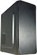 InterTech GHRV SL-500 Midi Tower Κουτί Υπολογιστή Μαύρο