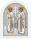 Silver Icon Silver Axion 11.5x12.5 Constantine-Helen Me30-011l