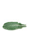 Bordallo Pinheiro Platou Decorativ Verde 39x5 cm
