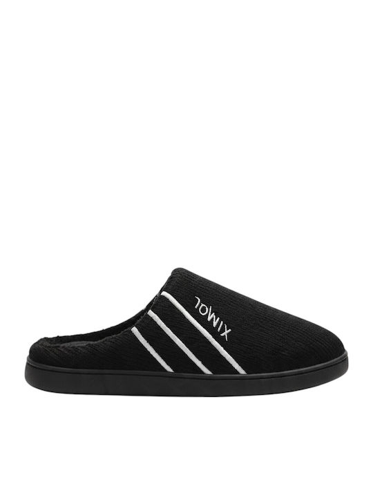 Jomix Herren Hausschuhe Schwarz