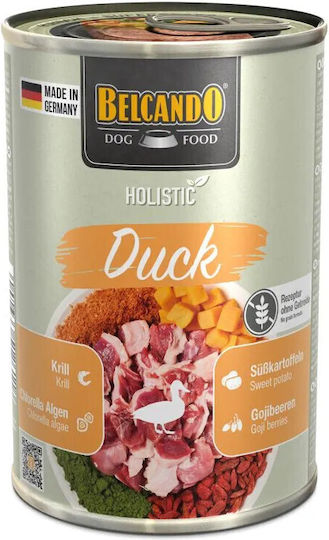 Wet Dog Food in Cans with Duck 400gr