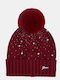 Unisex Knit Headband in Burgundy