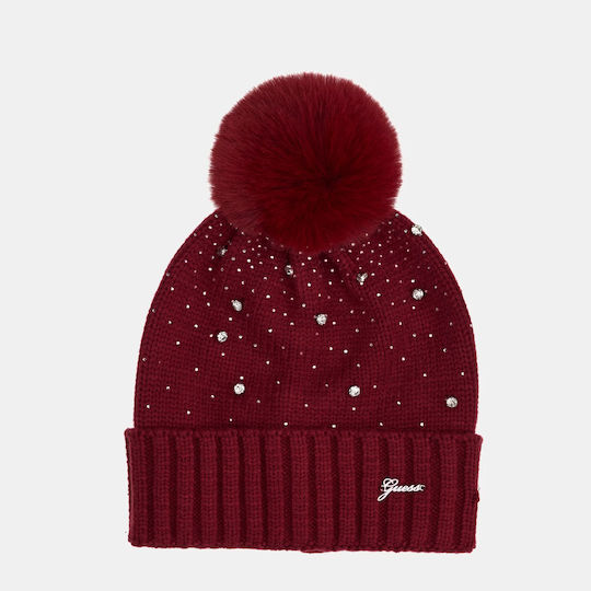 Unisex Knit Headband in Burgundy