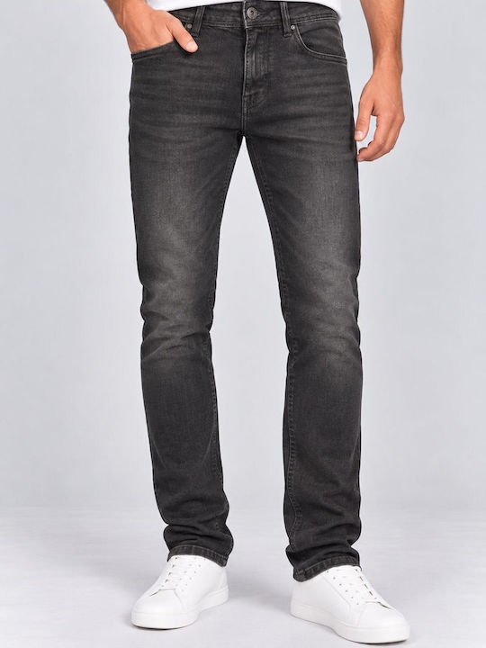 Ανδρικό Παντελόνι Τζιν Slim Fit Μαύρο