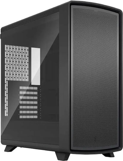 Summit Gaming Midi Tower Computer Case with Side Window Black
