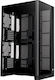Capo X Gaming Full Tower Computer Case with Side Window Black