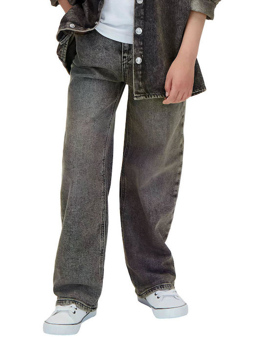 Skater Kids' Jeans Trousers Black
