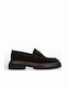 Leather Men's Loafers in Brown
